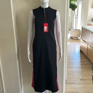Diesel D-Amy Midi dress in cool wool and tech fabric, EU40, US10 or medium, NWT